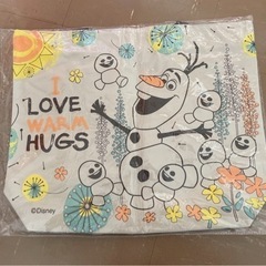 新品　アナ雪&オラフ　トートバックの画像