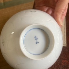 未使用　箱入り茶碗　ほたる焼きの画像
