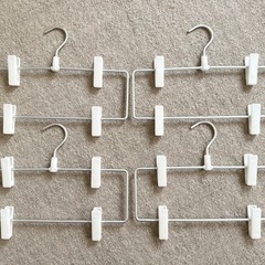 スカート&スラックスアルミハンガー
