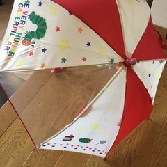 はらぺこあおむしさんの傘　雨傘　40cm おまけ用です☆の画像