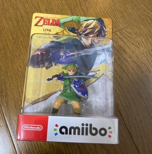 amiibo リンク スカイウォードソード ゼルダの伝説シリーズ　アミーボ