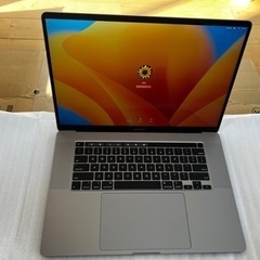 バッテリー・キーボード交換済み MacBook Pro 16インチ 2019年