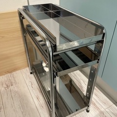 キッチン収納棚　一年使用　目立つ傷なしの画像