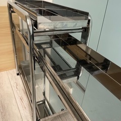 キッチン収納棚　一年使用　目立つ傷なしの画像