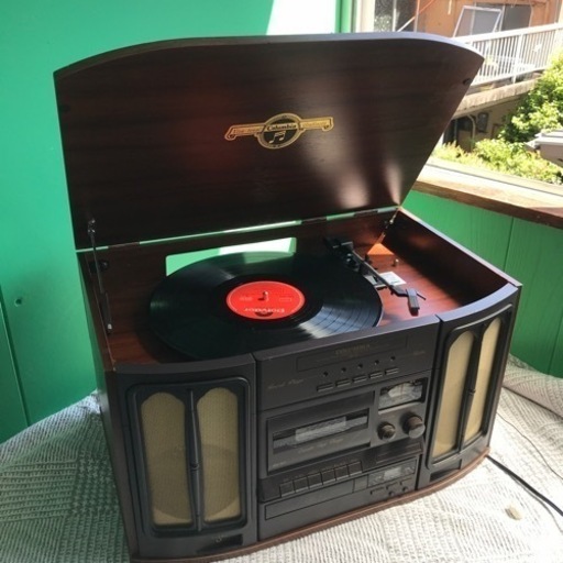 コロンビア　レコードプレイヤー　CD ＭＤ　カセット