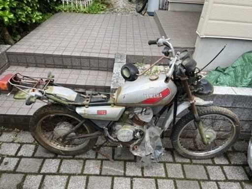 YAMAHA MR50 オフロードバイク　キック降ります　部品取り