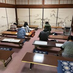 毎月第三日曜日開催『金山寺写経会』５０
