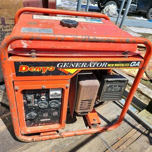 ❗デンヨー2600❗22A.100V❗リコイルOKだが始動せず=キャブ調整可能な方