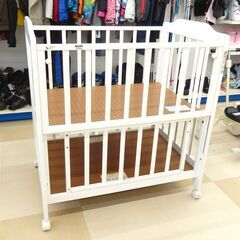 KATOJI ミニタチベッド（ホワイトT）高さ102cm ベビー...