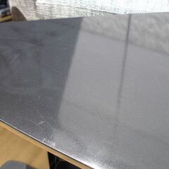 JM17194)テレビ台 滝口木材㈱ ガラス 幅：約90cm 高さ：約43cm 奥行：約45cm 中古品【取りに来られる方限定】の画像