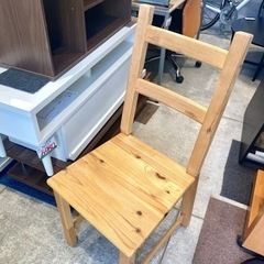 IKEA イケア ダイニングチェア イーヴァル IVAR  木製 イス 中古 の画像