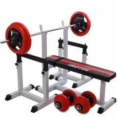 お話し中です【中古】筋トレ🏋️iROTECベンチプレス　バーベル...