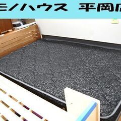セミダブルベッド 幅121×奥210×高75cm マットレス付き...
