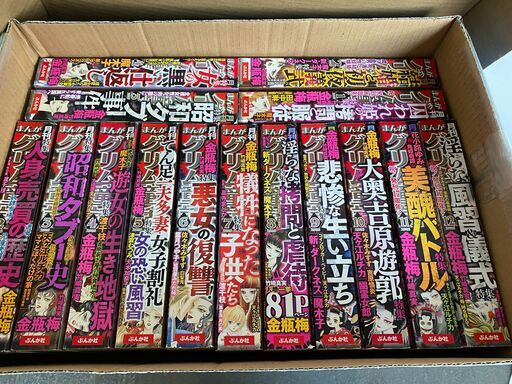 【希少】グリム童話【36冊セット】2016年2017年/2018年　1月号～12月号（抜けあり）　月刊グリム漫画　ホラー