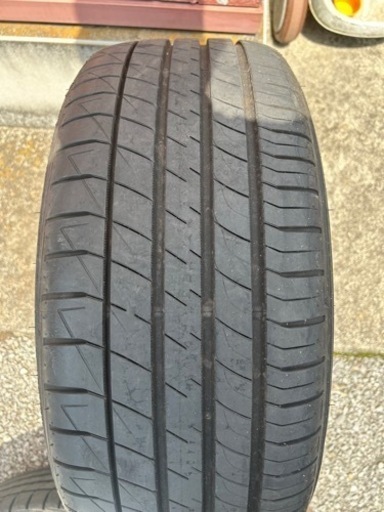 Z33 中期 純正ホイール4本タイヤセット(バリ溝)