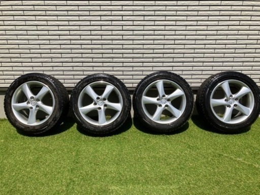 【取引決まりました】マツダ純正アルミホイル 17インチ 215/55R17 4本セット