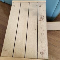 カラーボックス ガラス引戸 扉付きの画像