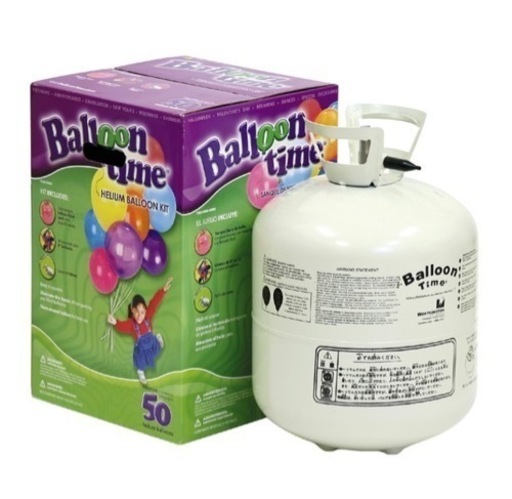 ヘリウムガスタンク（風船注入用） 400ℓ ×2個