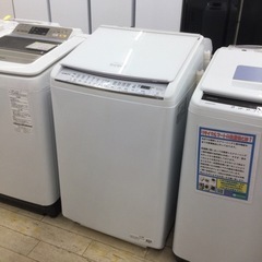 【✨高年式❗️ガラストップ❗️ビートウォッシュ❗️ホワイト❗️✨】定価¥108,000 HITACHI/日立 8/4.5㎏洗濯乾燥機 BW-DV80G 2022年製 洗濯乾燥機 ビートウォッシュ BW-DV80G ： 洗濯機・衣類乾燥機