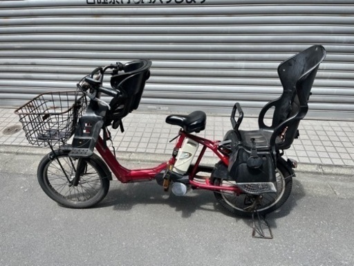 電動アシスト自転車　パナソニック　子供2人乗せ ギュットアニーズ　20インチ