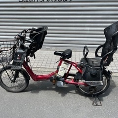 電動アシスト自転車　パナソニック　子供2人乗せ ギュットアニーズ...