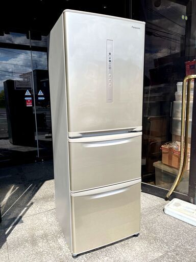 2019年製★ Panasonic 3ドア冷蔵庫 ◆NR-C340C-N◆ 335L 右開き 札幌市内配達OK 自動製氷 ノンフロン | 家電 一人暮らし キッチン