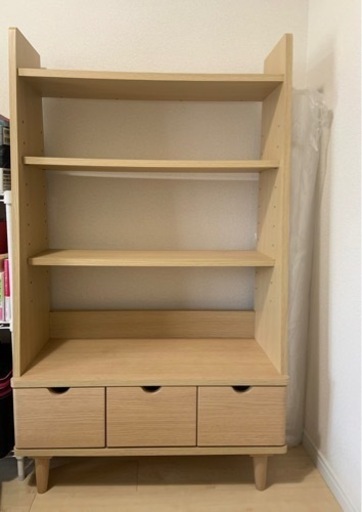 美品★見せる収納棚（4段）