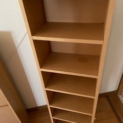 CD、文庫本ラックの画像