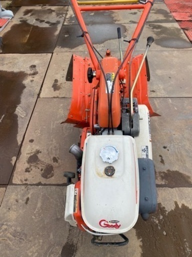 クボタ TA6-S耕運機6.2馬力ハンドル調整可能、正、逆ロータリ