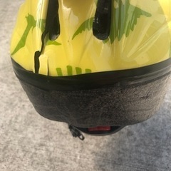 最終処分！ 子供用自転車　ヘルメットの画像