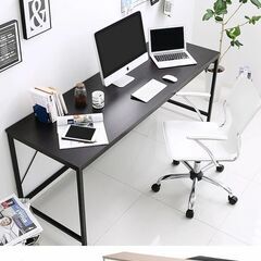 LOWYA　新品未開梱　デスク　180 x 60 cm 　堅牢で...