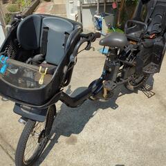 子供２人乗せヤマハPASKiss電動自転車の画像