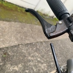 自転車　前輪ブレーキ難ありの画像