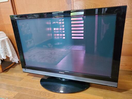 日立プラズマテレビhdd内蔵　42型　2010年式