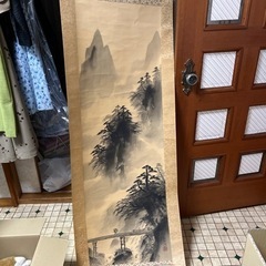掛け軸2つ