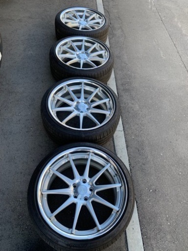 TWS WS10 ホイール4本セット　アルファード