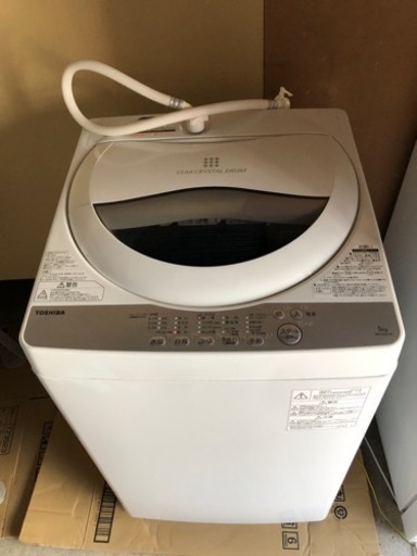 【取引決定】2018年製　TOSHIBA  洗濯機　AW-5G6
