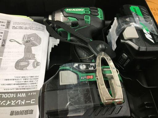 ハイコーキ WH36DA インパクトドライバ 本体 36V マルチボルト バッテリー×2  充電器なし 未使用【ハンズクラフト宜野湾店】