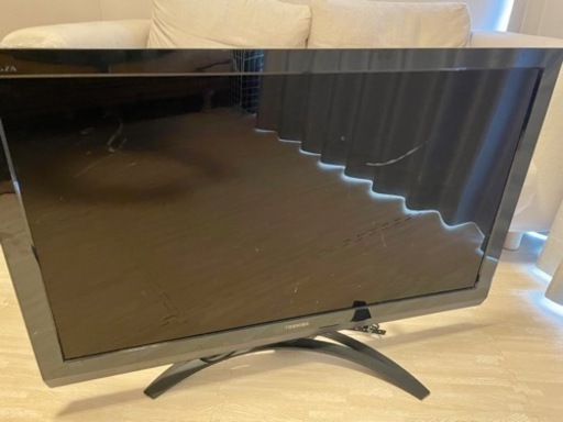 【受取決定】TOSHIBA 37インチ　液晶テレビ　REGZA