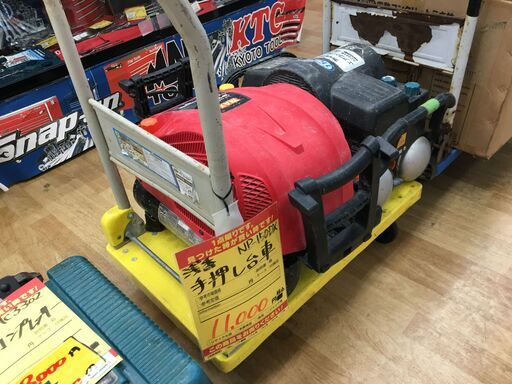 アサカ NP-150DX 手押し台車 中古品 150ｋｇ【ハンズクラフト宜野湾店】