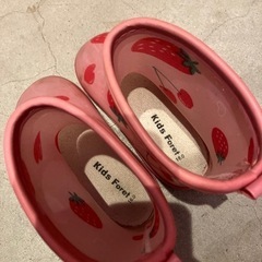 Kids Foret レインコート 長靴16cm セットの画像
