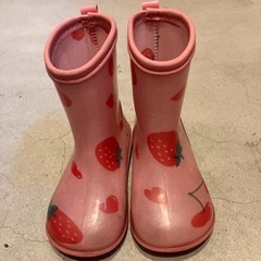 Kids Foret レインコート 長靴16cm セットの画像