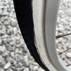 決まりました。22インチ　自転車　後ろのタイヤ交換必要の画像