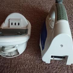 アイリスオーヤマ コードレススチームアイロンの画像