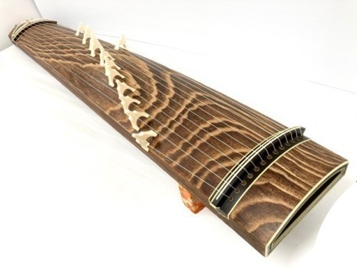 【SOLD OUT！】◆和琴◆13弦琴 美品 全長183cm 琴柱／口前カバー／丸袋付