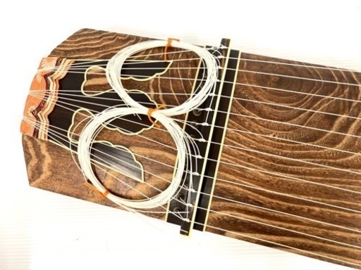 最も安い 【SOLD OUT！】◇和琴◇13弦琴 美品 全長183cm 琴柱／口前