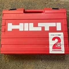 ＨＩＬＴＩ/ヒルティー　充電式ロータリーハンマードリル　ＴＥ　2-Aの画像