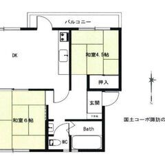 2LDK290万。南海諏訪ノ森を拠点にコロナを気にせず、アクティ...