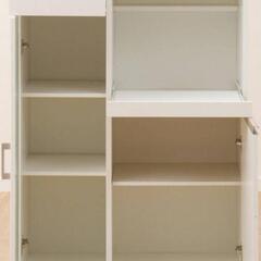 NITORI　ニトリ　レンジ台　ホワイト　美品の画像