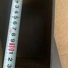 木製引き出しケース取手付きの画像